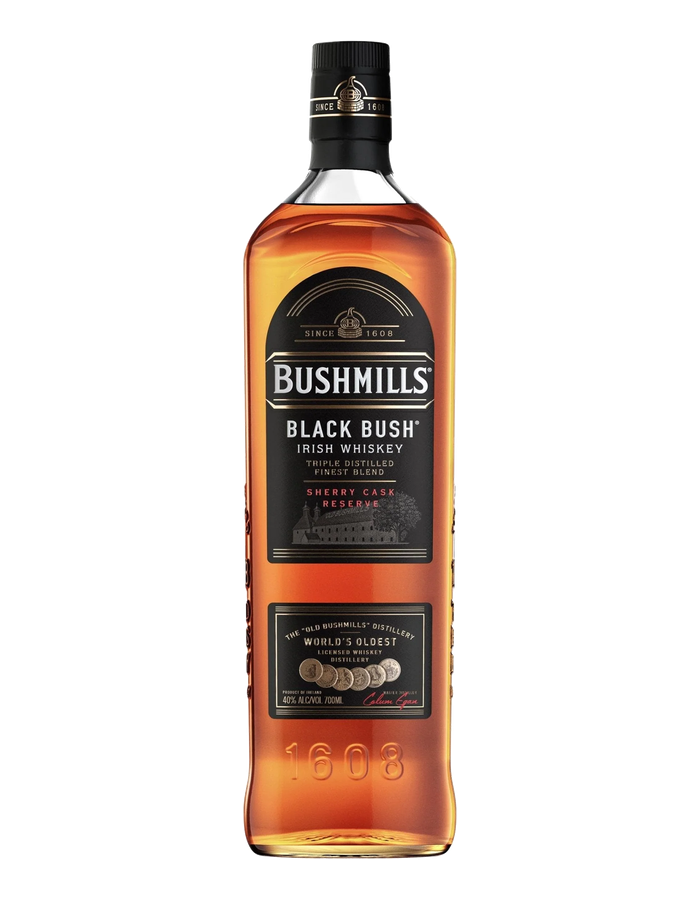 Bushmills Black Bush bottle